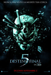 Función promocional destino final en 3D