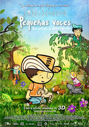 Pequeñas Voces, film colombiano en 3D
