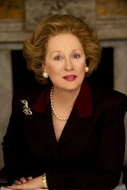 Meryl Streep como Margaret Thatcher en La Dama de Hierro (The Iron Lady)