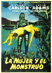Clásicos del Cine La Mujer Y El Monstruo (Creature Black Lagoon -1954) - Reseña)